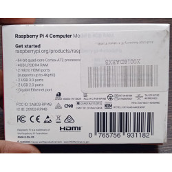 Raspberry Pi 4 Model B 1.5GHz ARM CPU 8GB Motherboard with WiFi and PC Bluetooth Board Computer