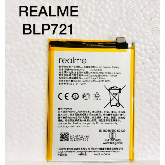 Realme BLP-721 2500mAh Replacement Battery for Realme C2 Mobile Battery