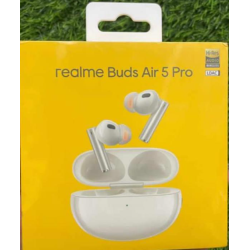 realme Buds Air 5 Pro with 50dB ANC, 360 Spatial Audio and upto 40 hours Playback Bluetooth Headset