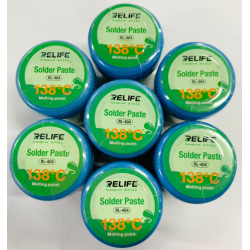 Relife RL-404 PPD solder paste 138C LOW-TEMPERATURE 138°C 40g in 100% original quality soldering paste Welding Paste Relife RL-404 PPD solder paste 138C LOW-TEMPERATURE 138°C 40g in 100% original quality soldering paste Welding Paste