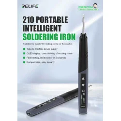 RELIFE RL-210 Portable Type C Soldering Iron