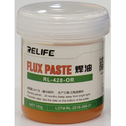 RELIFE RL-428-OR 100g PCB SMD BGA flux lead-free Rosin Solder Flux Paste