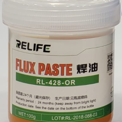 RELIFE RL-428-OR 100g PCB SMD BGA flux lead-free Rosin Solder Flux Paste RELIFE RL-428-OR 100g PCB SMD BGA flux lead-free Rosin Solder Flux Paste