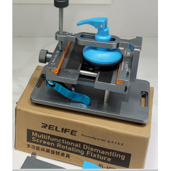 Relife RL-601S Plus 2-in-1 Multifunction LCD Screen & Back Cover Remover with RL-083 External Suction Cup Multifunctional Dismantling Screen Rotating Fixture