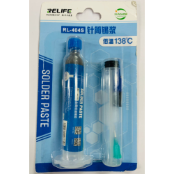 Relife RL-404S 138°C Lead Free Low Temperature Solder Paste Relife RL-404S 138°C Lead Free Low Temperature Solder Paste