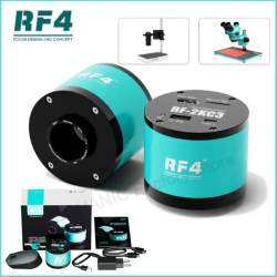 RF4 RF-2KC3 2K HD Output High-Resolution Adjustable Camera for Trinocular Stereo Microscope Camera RF4 RF-2KC3 2K HD Output High-Resolution Adjustable Camera for Trinocular Stereo Microscope Camera