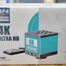 RF4 RF-4KC1 4K Ultra HD Output for Stereo Trinocular Microscope High-Resolution Adjustable Camera