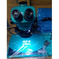 RF4 RF7050 Pro 7-50X Synchronous Zoom Trinocular Stereo Microscope