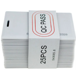 RFID Thick Cards 1.8mm Thick with Slot Hole for Access Control System & Time Attendance Pack of 25 Pcs Inkjet Printable Smart Card RFID Thick Cards 1.8mm Thick with Slot Hole for Access Control System & Time Attendance Pack of 25 Pcs Inkjet Printable Smart Card