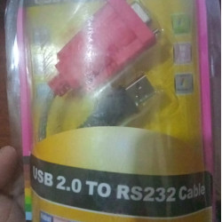 USB to Serial RS-232 DB-9 9-Pin Female Converter Cable