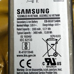 Samsung EB-BG975ABN EB-BG965ABN EB-BG973ABN EB-BC900ABE Genuine Most Common Mobile Battery Samsung EB-BG975ABN EB-BG965ABN EB-BG973ABN EB-BC900ABE Genuine Most Common Mobile Battery