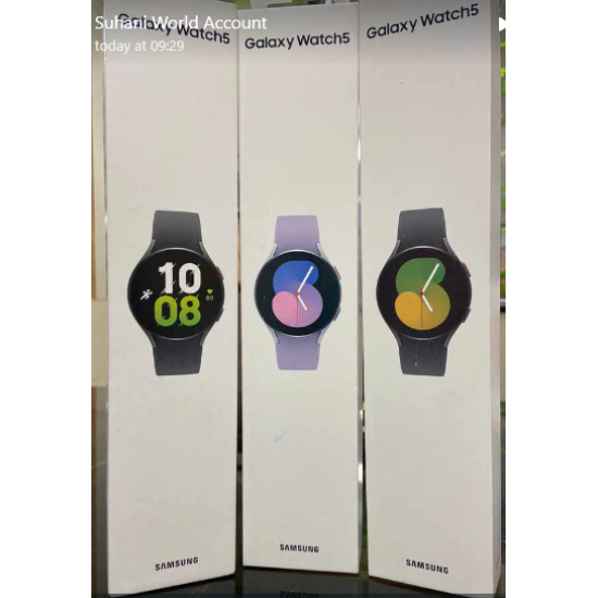 Samsung Galaxy Watch5 (44 mm, Graphite, Compatible with Android) Bluetooth Smartwatch