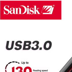 SanDisk 128Gb Ultra Flash Drive USB 3.0 Pen Drive