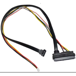 Integrated Sata+Power 7+15 Pin 22P SATA Conjoint CD/DVD HD Hard Disk DVR/Computer Power Supply 4Pin Combo Cable