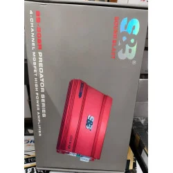 S&B SB806R Amplifier Sound Blast V12 9000W subwoofer 4 Channel Car Amplifier