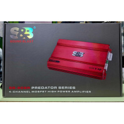 S&B SB806R Amplifier Sound Blast V12 9000W subwoofer 4 Channel Car Amplifier S&B SB806R Amplifier Sound Blast V12 9000W subwoofer 4 Channel Car Amplifier