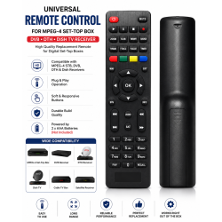 Remote Control Universal MPEG-4 DVB DTH Dish Set Top Box Common Remote