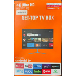 Set-Top TV Box 4K Ultra HD Android Internet Smart TV Box Set-Top TV Box 4K Ultra HD Android Internet Smart TV Box