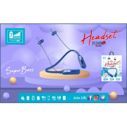 Seven Colors Jumbo Series Bluetooth Neckband