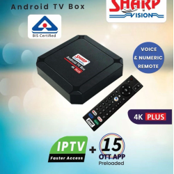 Sharp Vision 2 4K Plus Smart Android TV Box