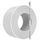 Shivpriya Plus2 Coaxial Pure Copper 90 Meter Box 3+1 CCTV Cable