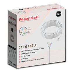 Shivpriya Plus2 Cat6 100 Meter Box LAN Ethernet Network Cable