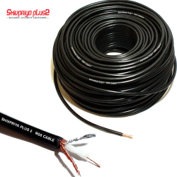 Shivpriya Plus2 RG-6 Copper Clad Steel Audio and Video Cable for TV, Antenna, Satellite, DVR and Amplifiers Coaxial Cable