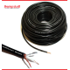 Shivpriya Plus2 RG-6 Copper Clad Steel Audio and Video Cable for TV, Antenna, Satellite, DVR and Amplifiers Coaxial Cable