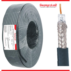 Shivpriya Plus2 RG-6 Copper Clad Audio and Video Cable for TV, Antenna, Satellite, DVR and Amplifiers Coaxial Cable