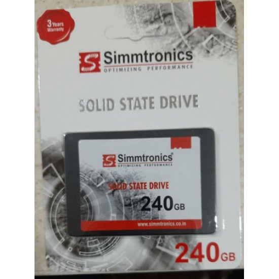 Simmtronics 240gb SATA 2.5 Inch 6GB/SEC Internal 3D NAND Solid State Drive SSD