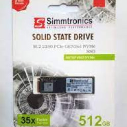 Simmtronics 512gb NVME Inch 6GB/SEC Internal 3D NAND Solid State Drive NVME
