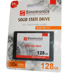Simmtronics 128gb SATA 2.5 Inch 6GB/SEC Internal Solid State Drive SSD