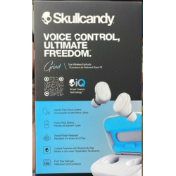Skullcandy Grind in-Ear Wireless Earbuds, 40 Hr Battery, Skull-iQ, Alexa Enabled, Microphone, Works with iPhone Android and Bluetooth Devices Wireless Earbuds