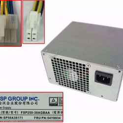 SMPS Lenovo FSP250-30AGBAA PCE026 HK350-12PP 54Y8934 SP50A36171 M6600 M8600 M4200f M4900c M6600 T6900c M8600t 10 + 4 Pin 250W ATX Power Supply