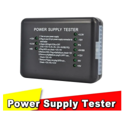 Power Supply Tester 20 or 24 Pin PSU ATX SATA HDD PC SMPS Testing Tool