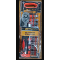 TAT 12 pcs 1/2" DR Socket Wrench Set Chrome Vanadium 10 x 1/2" Drive Metric Sockets Wrench TAT 12 pcs 1/2" DR Socket Wrench Set Chrome Vanadium 10 x 1/2" Drive Metric Sockets Wrench