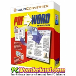 Solid PDF Converter 9.0 License Key (PDF to Word/Tables to PDF) ESD License Software