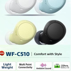 Sony WF-C510 Truly Wireless TWS Bluetooth Earbuds Sony WF-C510 Truly Wireless TWS Bluetooth Earbuds