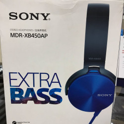 Sony Extra Bass MDR-XB450AP On-Ear Wired with Mic Headphones