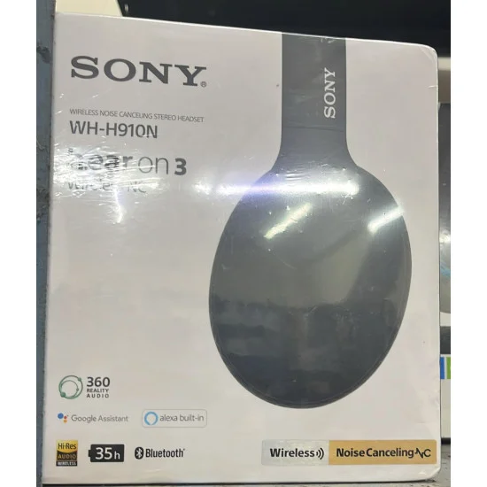 Sony WH-H910N Over-Ear Wireless Bluetooth Headset with Mic Wireless  Headphone