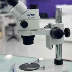 Soptop SZMN 0.5X Lens Led Light & CTV Lens Trinocular Microscope
