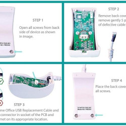 Startek Fingerprint Device FM220U Finger Print Scanner Wire USB Cable Startek Fingerprint Device FM220U Finger Print Scanner Wire USB Cable