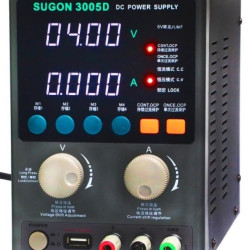 SUGON 3005D 30V~5A Adjustable Digital DC Power Supply SUGON 3005D 30V~5A Adjustable Digital DC Power Supply