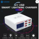 Sunshine SS-304Q Smart 6 Port USB Lightning Charger