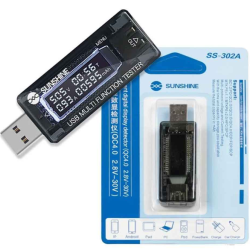 SUNSHINE SS-302A USB Digital Charge Tester SUNSHINE SS-302A USB Digital Charge Tester