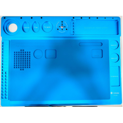 SUNSHINE SS-004N Microscope holder Working Table Stand with Silicone Repair Soldering Mat Repair Pad Phone Welding Tool