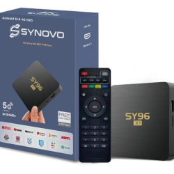 SYNOVO SY96 X1 Android 4K Ultra Smart Streaming TV Box SYNOVO SY96 X1 Android 4K Ultra Smart Streaming TV Box