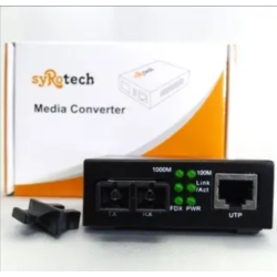 Syrotech GOMC-1312-20 10/100/1000M 20km Fiber Media Converter Syrotech GOMC-1312-20 10/100/1000M 20km Fiber Media Converter