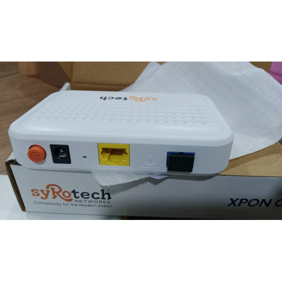 Syrotech XPON (EPON + GPON) ONT ONT SY-GPON-1000R Modem Fiber Broadband EPON 1GE ONU Router Syrotech XPON (EPON + GPON) ONT ONT SY-GPON-1000R Modem Fiber Broadband EPON 1GE ONU Router