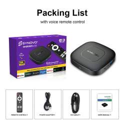 SYNOVO SY96 X1 Android 4K Ultra Smart Streaming TV Box